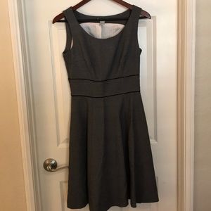H&M Grey Career Dress Fully Lined  -Like New